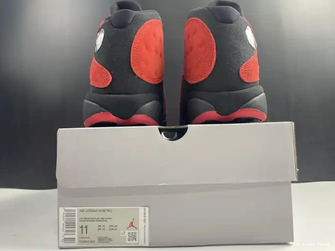1st Kicks Shoes BRED